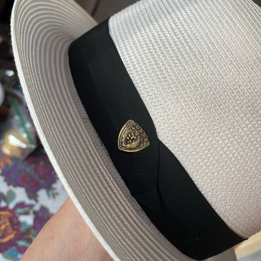 Dobbs Parker Straw Fedora Hat